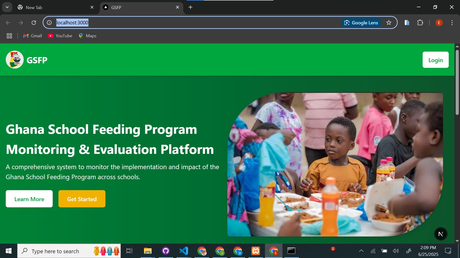 Ghana School Feeding System screenshot